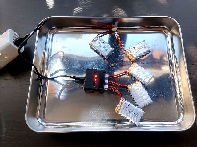 バッテリィの充電
